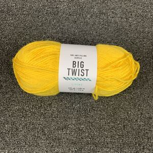 Big Twist Living Yarn, Color is Sunshine 199 yds ea #4 weight NEW 19/5963